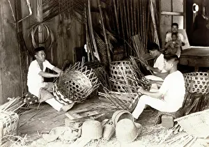 Handwerk: Japan in the 1920th - Basket maker