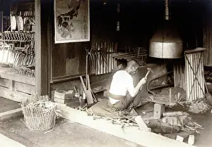 Plakat: Japan in the 1920th - Blacksmith
