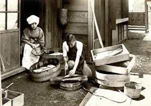 20er: Japan in the 1920th - Fish for sale