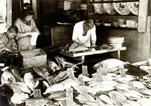 20er: Japan in the 1920th - Selling fish