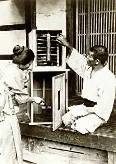 Handwerk: Japan in the 1920th - Silk