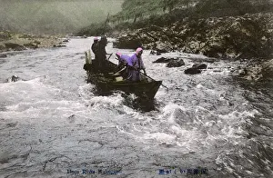 Poling: Japan - Navigating the rapids of the Hozu River