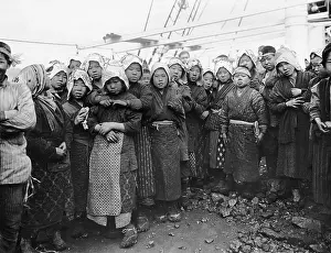 Bevlkerung: Japan - Workers around 1912