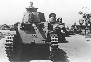 Nanjing: Japanese armoured vehicles
