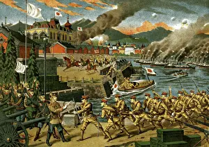 Towed: The Japanese army occupied Khabarovsk, Amur fleet