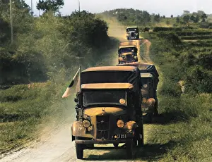 Robert Hunt Library: Japanese army trucks