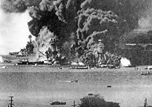 Warships: Japanese attack on Pearl Harbor, 1941