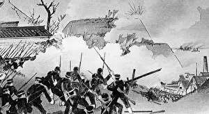 Russo: Japanese attack on Port Arthur, 1904/1905