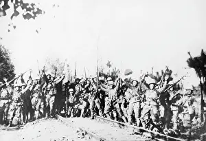 Jubilation: Japanese attack on Singapore, 1942