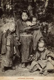 Sep16: Four Japanese children