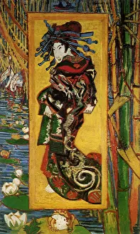 Waterlilies: Japanese Courtesan, by Van Gogh, after Eisen