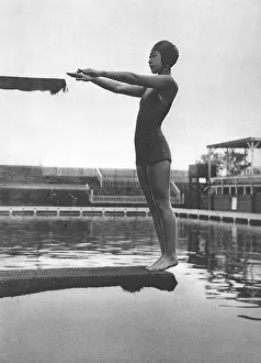 Divers: A Japanese diver
