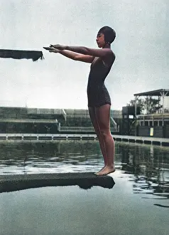 Divers: A Japanese diver