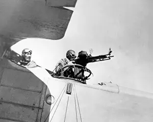 Turns: Japanese fighter plane before takeoff, 1938