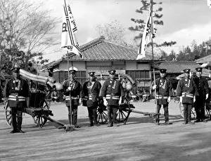 Negotiating: Japanese firemen