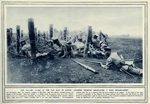 Negotiating: Japanese forces in action, WW1