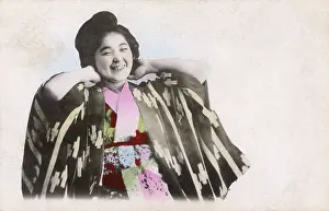 Courtesans: Japanese Geisha laughing
