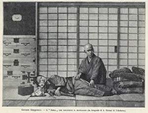 Masseur: JAPANESE INTERIOR 1896
