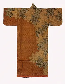 1650s: Japanese Kosode Robe