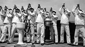 Mariners: Japanese mariners with sextants, 1942