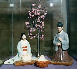 Kneel: Japanese nativity scene
