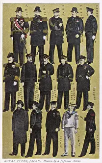 Admirals: Japanese Naval Types (1 of 2)