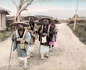 Pilgrims: Japanese pilgrims, Japan
