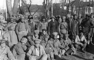 Austro: Japanese prisoners of war, 1918