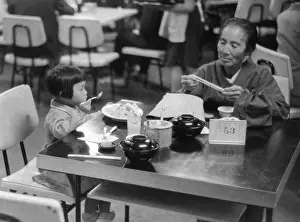 Chopsticks: Japanese restaurant 1960s