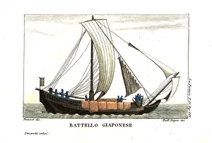 Viaggi: Japanese sailboat