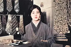 Ties: A Japanese sales assistant
