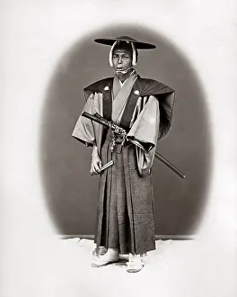 Samurai: Japanese Samurai, circa 1880s