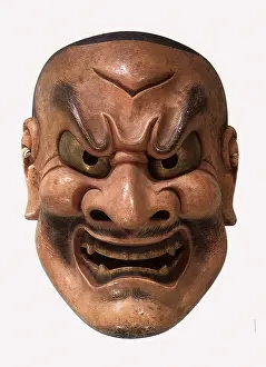 Frowning: Japanese Shikami Mask