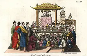Tonsure: Japanese Shinto fortune teller
