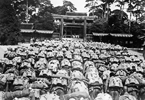 Shintoism: Japanese soldiers, 1941