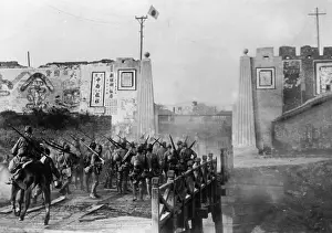 Nanking: Japanese troops in Nanking, 1938