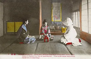 Fastening: Japanese Wedding Ceremony series - Drinking Sake