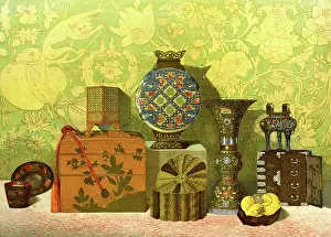 Enamelled: Japanned and Enamelled Ware