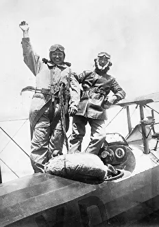 Parachutist: A Japenese parachutist