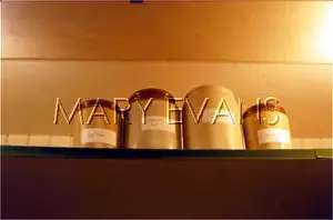 Pantry: JARS ON A SHELF