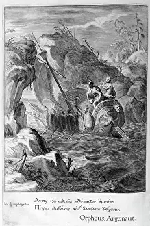 Fleece: Jason and the Argonauts sail through the Symplegades