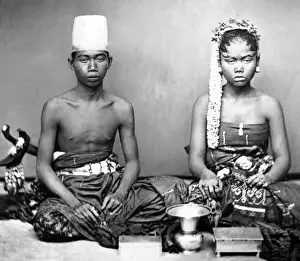 Javanese: Javanese bride and bridegroom