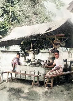 Thecolourisedpic: JAVANESE SHOP