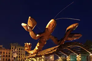 Gamba: Javier Mariscal's Gambrinus, Barcelona, Spain