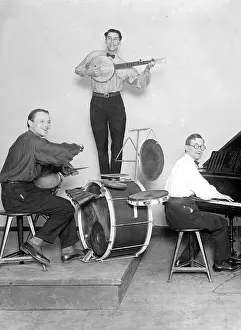 Dessau: Jazz band formed by Bauhaus members, 1925