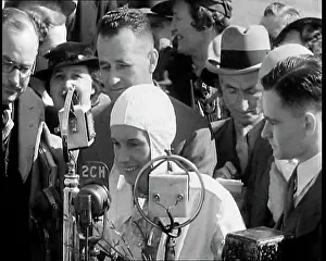 Batten: Jean Batten Giving a Speech