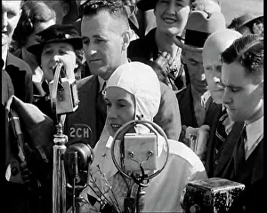 Batten: Jean Batten Giving a Speech