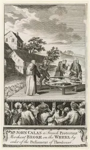 Calas: JEAN CALAS TORTURED/C18