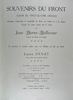 Battledress: Jean-Jacques Berne-Bellecour Folio of artwork