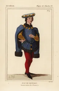 Scuplture: Jean de Montaigu, superintendent of finances